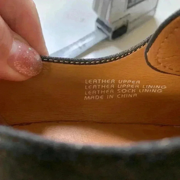 Earthies Lisbon Rock suede Oxford wingtip walking shoe w bronze metallic wash - Picture 13 of 16